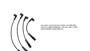 Imagen de JGO CABLES BUJIA FIAT IDEA/PUNTO/SIENA 1.4 8V 05. . . UNO